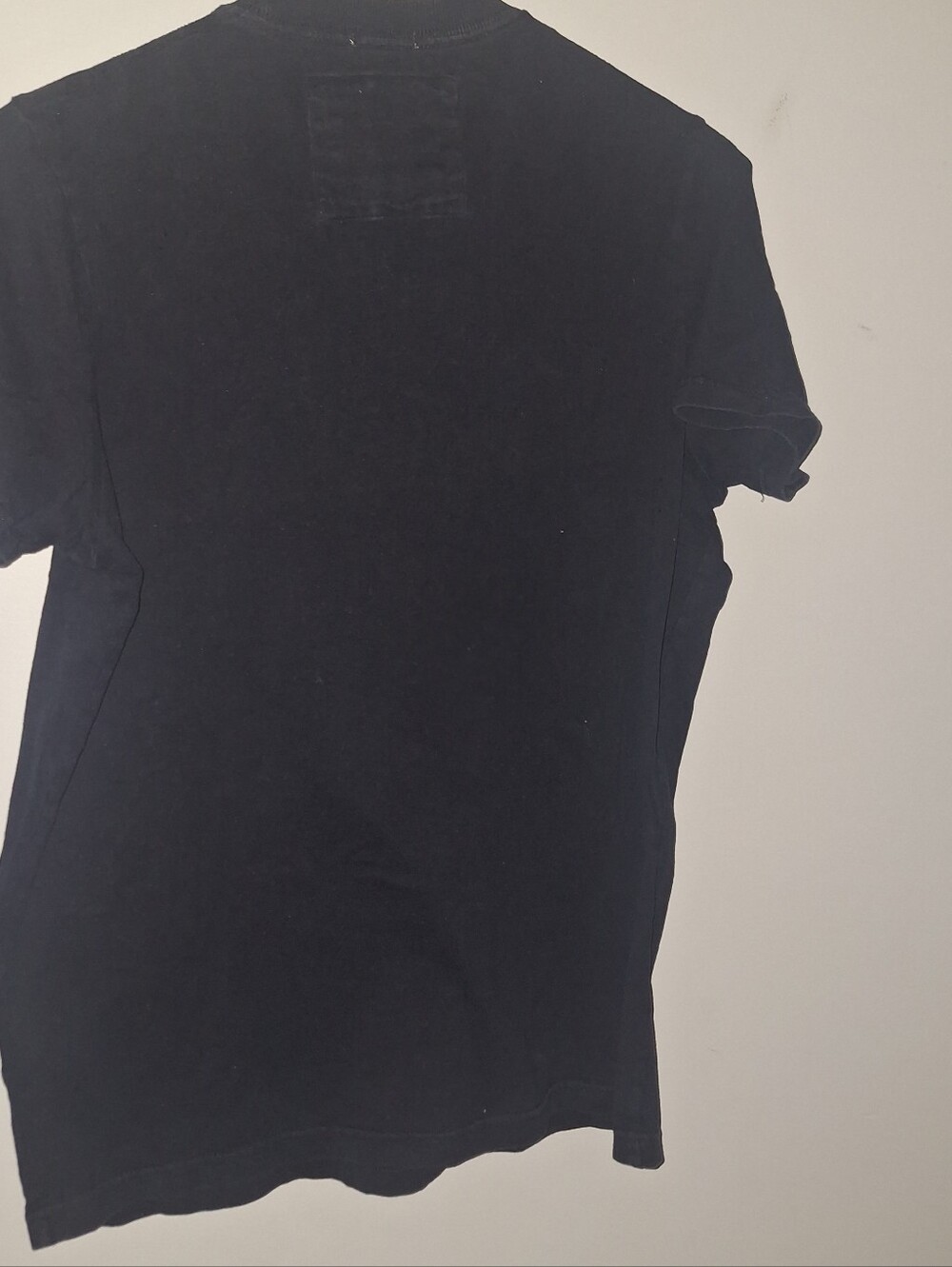 Vintage Abercrombie & Fitch T-Shirt Football Muscle Fit Large Y2K Blue - Picture 4 of 6